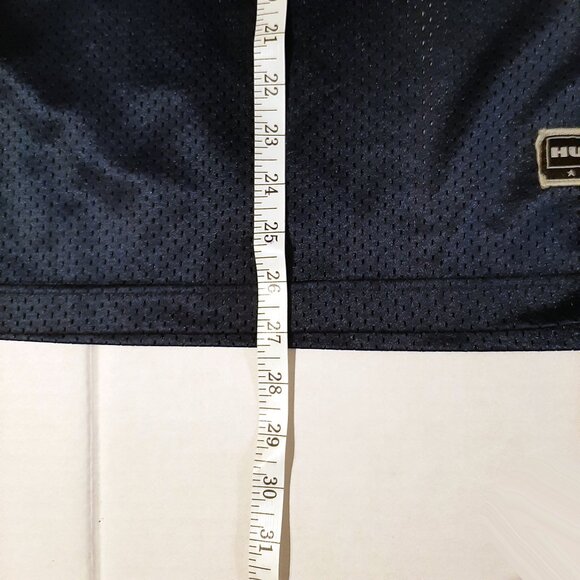 RARE vtg HUMMER 2 H2 Stitched JERSEY X Large Navy Blue & Gold General Motors Y2K - Picture 12 of 12